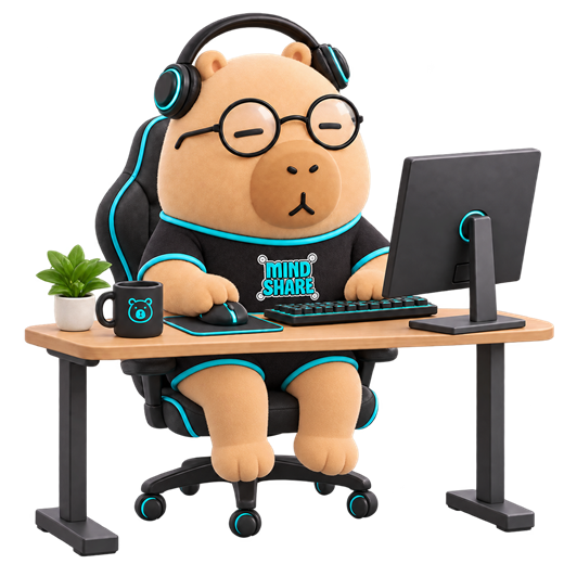 NGZZIN at the desk, working